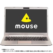 ノートパソコン 14.0型/Core i7-8550U/メモリ 8GB/SSD 512GB/ドライブレス/Windows 10 Home 64ビット/Microsoft Office Home & Business 2016/シャンパンゴールド MB-B400HS-A