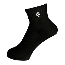 CB16006 1900 2729 9S [スポーツソックス ニューアンクルソックス ブラック 男女兼用 27-29cm]