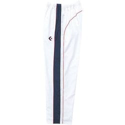 CB182112P [1129 L バスケットボール メンズ ウォームアップパンツ ホワイト/ネイビー L]