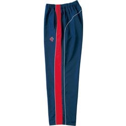 CB182112P [2964 L バスケットボール メンズ ウォームアップパンツ ネイビー/レッド L]