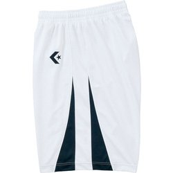CB251801Y [1119 XO バスケットボール メンズ ゲームパンツ(新ルール対応品) ホワイト/ブラック XO]