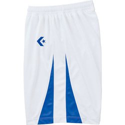 CB251801Y [1125 XO バスケットボール メンズ ゲームパンツ(新ルール対応品) ホワイト/Rブルー XO]