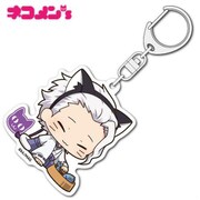 曇天に笑う ネコメンズ アクリルキーホルダー 白子 [キャラクターグッズ]