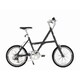 自転車 ミニベロ CHARCOAL BLACK XDS-MV100-01