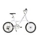 自転車 ミニベロ WHITE XDS-MV100-04