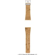 W1BPN20230 [PEANUTS/BEAGLE HUG スヌーピーとルーシー・ヴァンペルト ブラウン(バンドのみ)]