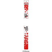 W1BDY10340 [Mickey & Minnie ラブラブシリーズ ハート 金具シルバー(バンドのみ)]
