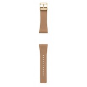 W1BZZA0040 [スムースレザー・ベージュステッチ入り 金具ゴールド(バンドのみ)]