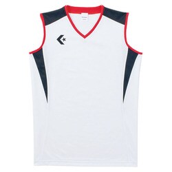 CB351701 [1119 O バスケットボール レディース ウィゲームシャツ ホワイト/ブラック O]
