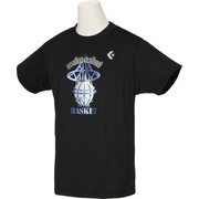 CB481305 [1925 140 バスケットボール ジュニア キッズ JRプリントTシャツ ジュニア(ボーイズ) ブラック/Rブルー 140]