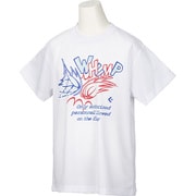 CB482302 [1100 140 バスケットボール ジュニア キッズ プリントTシャツ ミニバス ジュニア ホワイト 140]