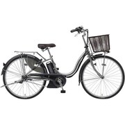 電動アシスト自転車 PAS (パス) ナチュラ M (エム) 2019年モデル 24インチ 6.2Ah 内装3段変速 ミラーシルバー PA24NM