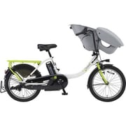 電動アシスト自転車 PAS Kiss mini un (パス キッス ミニ アン) 2019年モデル 20インチ 12.3Ah 内装3段変速 ホワイト/グリーン PA20KXL