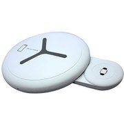 スマートフォン＆AppleWatchデュアルワイヤレスチャージャー ホワイト WC-SWDU-WH
