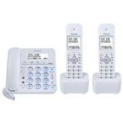 デジタルコードレス留守番電話機 子機2個 ホワイト TF-SA36W(W)