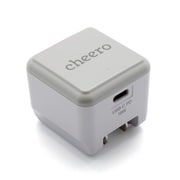 パワーデリバリー対応 充電器 小型アダプタ CHE-324-WH