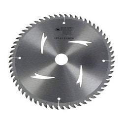 バクマ BAKUMA 木工用 ゴールデンベアーチップソー タテ・ヨコ兼用仕上タイプ 165mm×60P