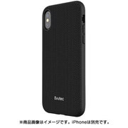 Evutec AERGO iPhone XS/X MIL規格耐衝撃ケース バリスティックナイロン素材 ブルー 磁気マウント付 [マウント付属iPhoneケース]