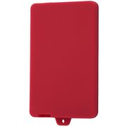 IN-CKL1C1/R [docomo カードケータイ KY-01L 専用 ケース シリコンケース アンチダストコーティング/レッド]