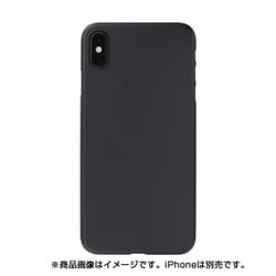 PUC-72 [エアージャケット iPhone XS Maxラバーブラック]