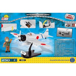 ヨドバシ.com - COBI COBI-5515 三菱 A6M2 零式艦上戦闘機 [ミリタリー