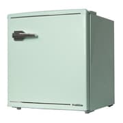 1ドア レトロ冷蔵庫 48L ライトグリーン WRD-1048G