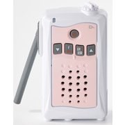 生活防水型 特定小電力トランシーバー ピンク DJ-CH3P