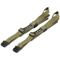MOTOFIZZ（モトフィズ） シートバッグ用 パワータイベルト 2本セット サイズ：250mm～2400mm カラー：モスグリーン MF-4726