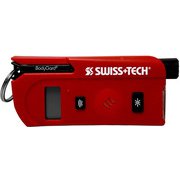13073 [SWISS+TECH(スイステック) EMERGENCY TOOL BODYGARD Elite 9in1 レッド 緊急脱出+タイヤ安全ツール]