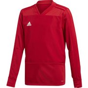 DMI82 [サッカー メンズ KIDS CONDIVO18 トレーニングトップ パワーRED/WHT J130]