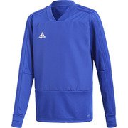 DMI82 [サッカー メンズ KIDS CONDIVO18 トレーニングトップ ボールドBLU/WH J140]