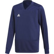 DMI82 [サッカー メンズ KIDS CONDIVO18 トレーニングトップ DBLU/WHT J130]