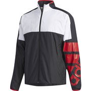 EYV85 [テニス メンズ RULE#9 ウインドジャケット 裏起毛 CLUB PLAYER BLK J/XO]
