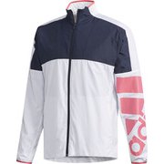 EYV85 [テニス メンズ RULE#9 ウインドジャケット 裏起毛 CLUB PLAYER WHT J/XS]
