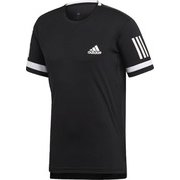 EAO31 [テニス メンズ BASE 3STRIPE T-SHIRT2 テニスウェア BLK/WHT J/M]