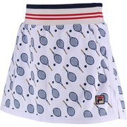 VL1859 [テニス レディース スコート ホワイト XL]