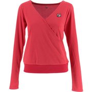 VL1831 [テニス レディース レディース ロングスリーブシャツ フィラレッド XL]