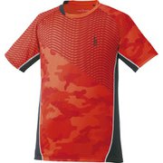 ゲームシャツ T1724 レッド LLサイズ [テニスウェア 半袖シャツ]