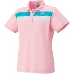 YONEX テニスウェア L ホワイト/ピンク YONEX ヨネックス レディース ゲームシャツ テニス バドミントン