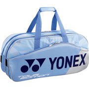 BAG1801W [テニス トーナメントバッグ ラケット2本収納 クリアーブルー]