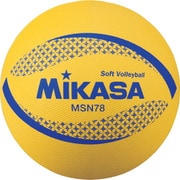 MSN78Y [バレーボール カラーソフトバレーボール 検定球 Y 78cm]