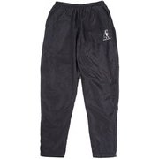 CP18566 [サッカー・フットサル メンズ ウィンドブレーカーパンツ 振り向くな君は美しいBメロ ブラック 3XL]