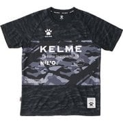 KC218200 [サッカー・フットサル メンズ 半袖プラクティスシャツ 男女兼用 サッカー・フットサルウェア ブラック XL]