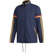 FKJ76 [フィットネス メンズ M ESSENTIALS レトロスポーツ ウインドブレーカージャケット(裏起毛) COLNVY/リアルGL J/M]