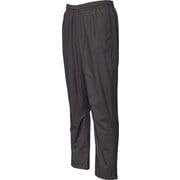 FKJ80 [フィットネス メンズ M ESS 3ストライプス ウインドパンツ 裏起毛 BLK/BLK J/S]