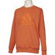 FAO89 [フィットネス メンズ M ESSENTIALS ライトスウェット クルーネック メンズ ローアンバーF18 J/S]