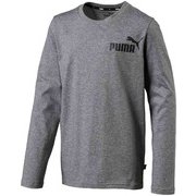853677 [メンズ ESS LS Tシャツ 03MEDIUMGRA 130]