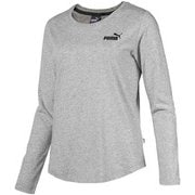 853890 [レディース ESS LS Tシャツ 04LIGHTGRAY L]