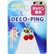 NX2915 [卓球 卓球用 ゼッケン留め DECO-PING(チェリー)]