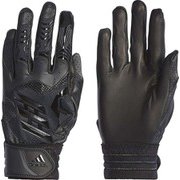 ETY51 [野球 野球・ソフトボール用バッティング手袋 両手用 5T バッティンググラブ 3ST BLK/BLK S]